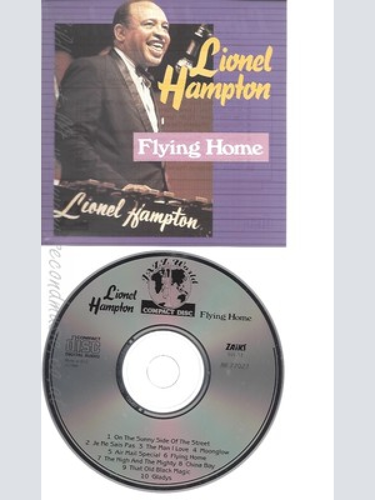 CD--LIONEL HA;PTON--FLYING HOME