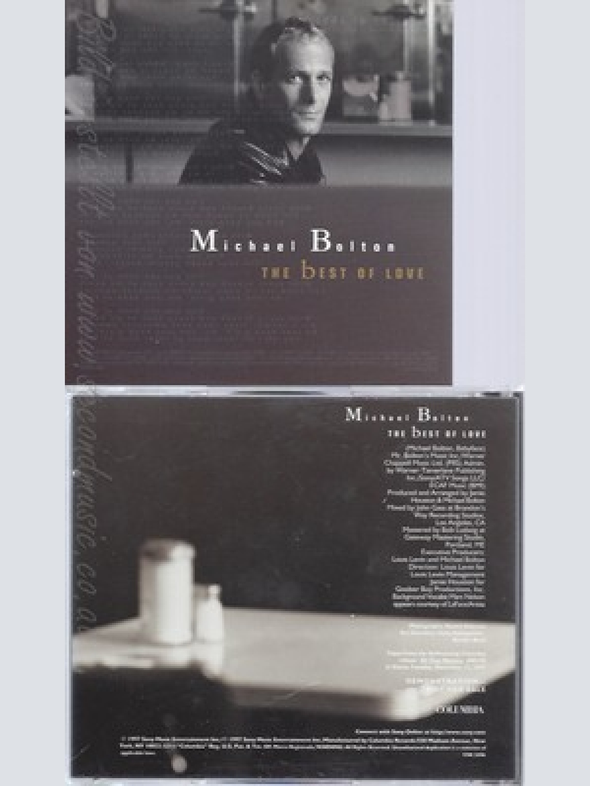 CD--MICHAEL BOLTON--THE BEST OF LOVE--PROMO