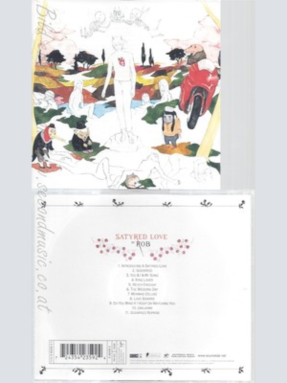 CD--ROB -- -- SATYRED LOVE