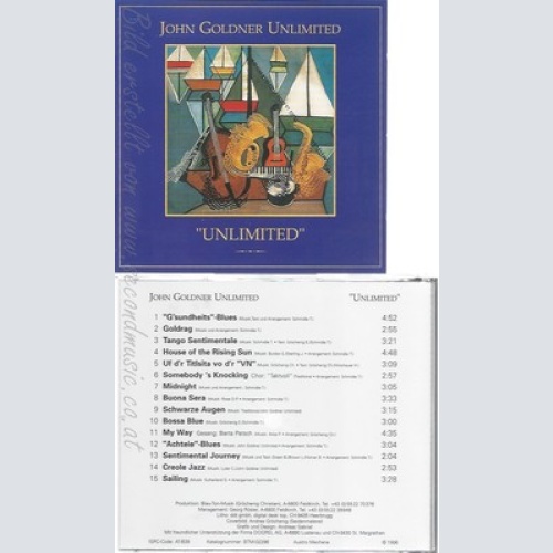 CD--JOHN GOLDNER UNLIMITED--UNLIMITED
