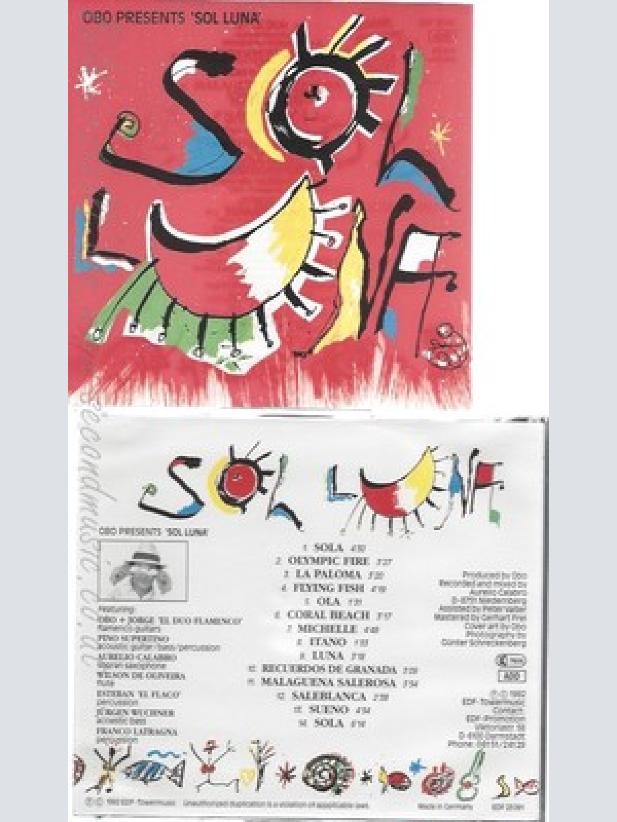 CD--OBO PRESENTS SOL LUNA