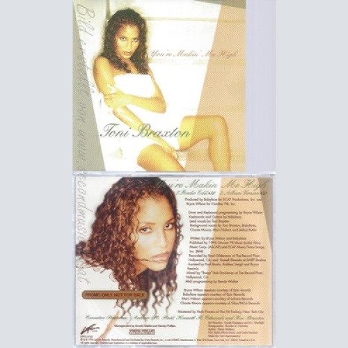 CD--TONI BRAXTON--YOU'RE MAKIN ME HIGH--PROMO
