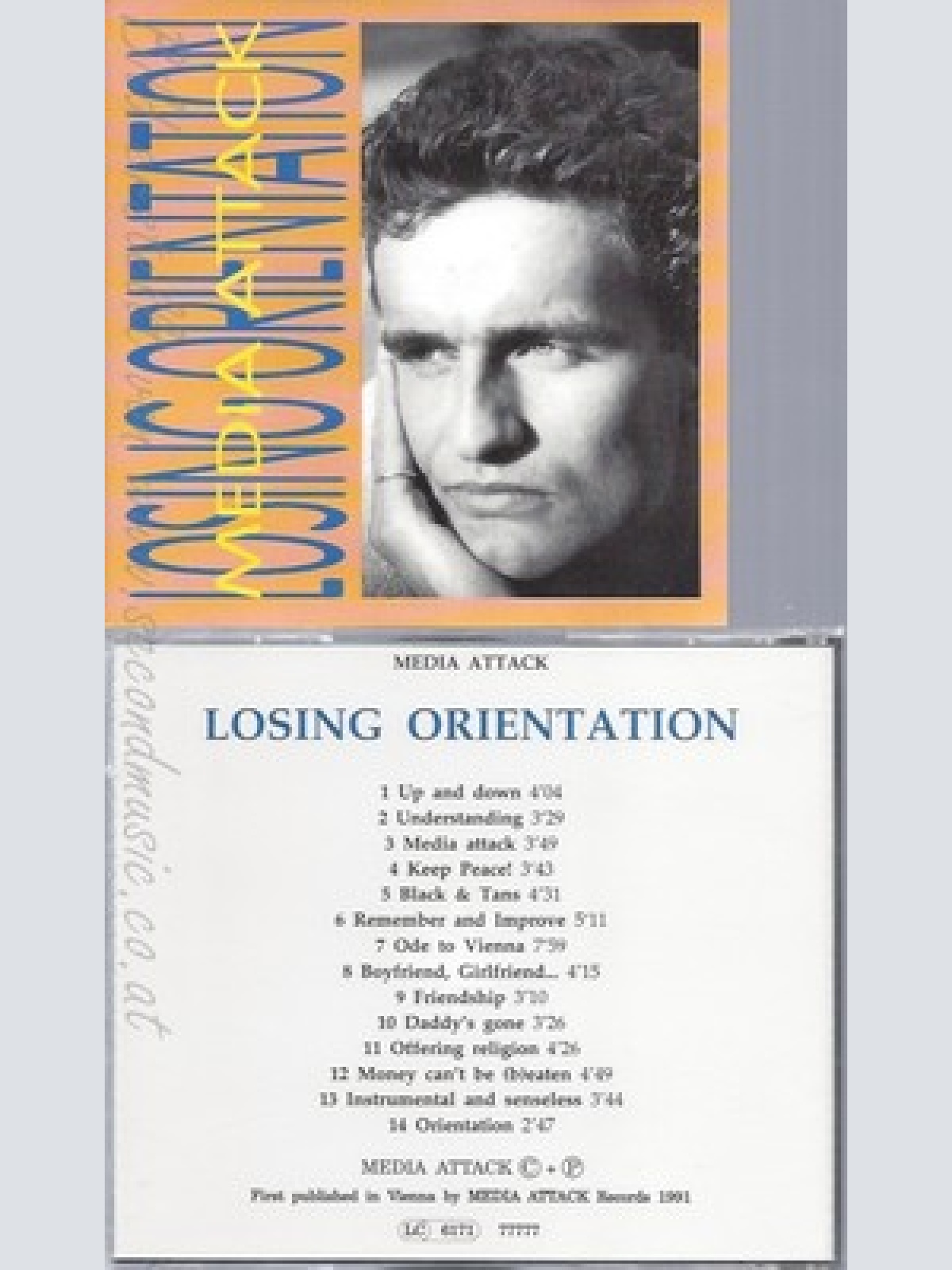 CD--MEDIA ATTACK--LOSING ORIENTATION