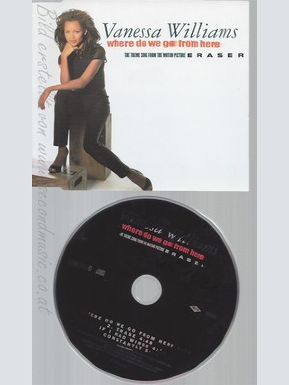 CD--VANESSA WILLIAMS--WHERE DO WE GO FROM HERE--
