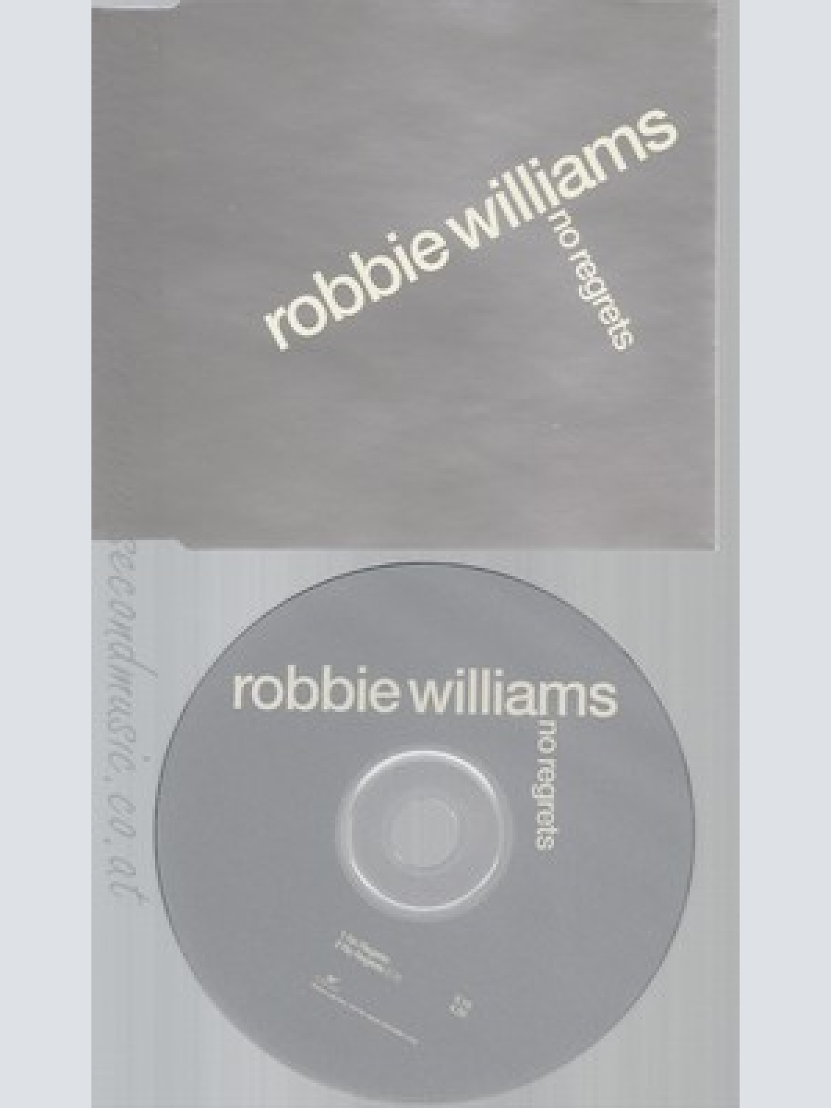 CD--ROBBIE WILLIAMS--NO REGRETS--PROMO