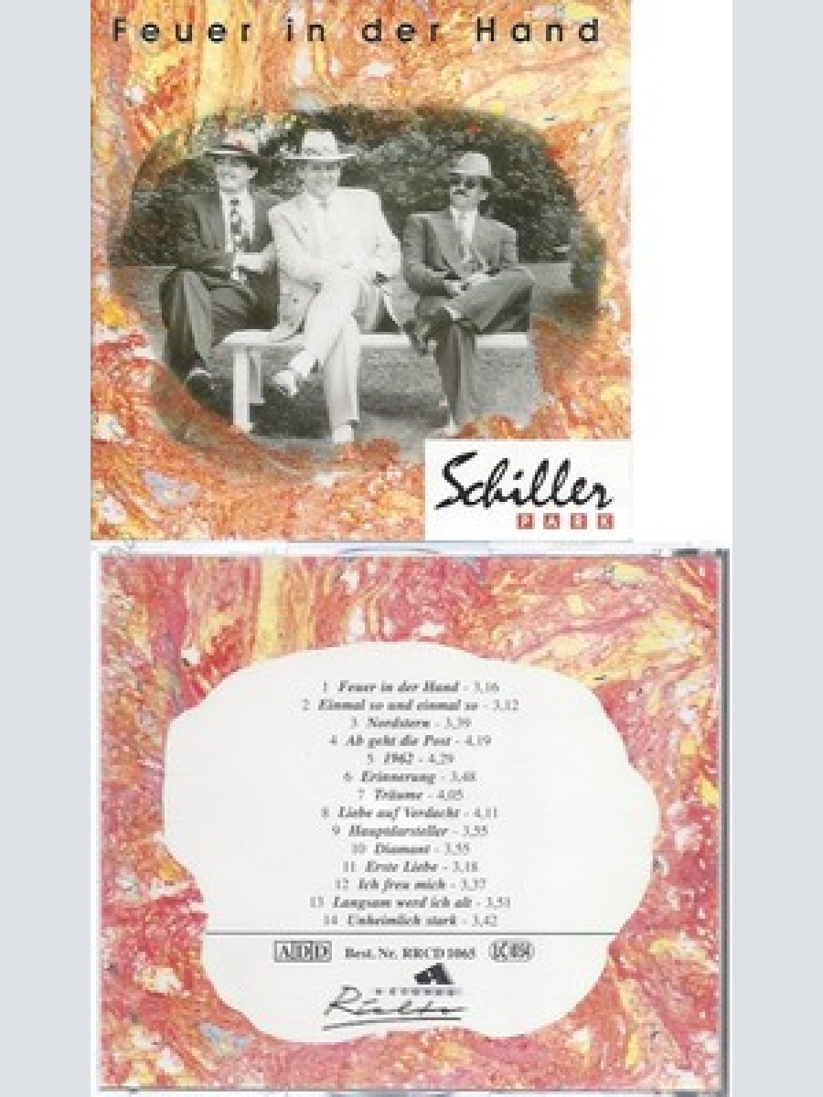 CD--SCHILLER PARK--FEUER IN DER HAND--