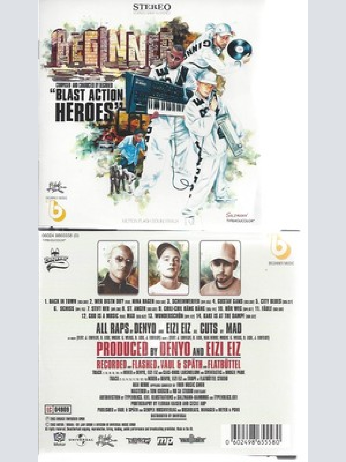 CD--ABSOLUTE BEGINNER -- -- BLAST ACTION HEROES