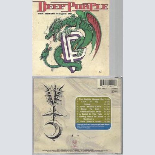 CD--DEEP PURPLE -- -- THE BATTLE RAGES ON