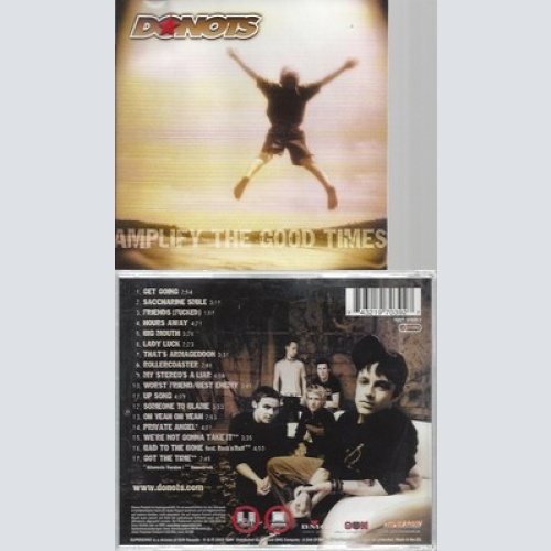 CD--EWEL / DONOTS UND VARIOUS -- --- AMPLIFY THE GOOD TIMES