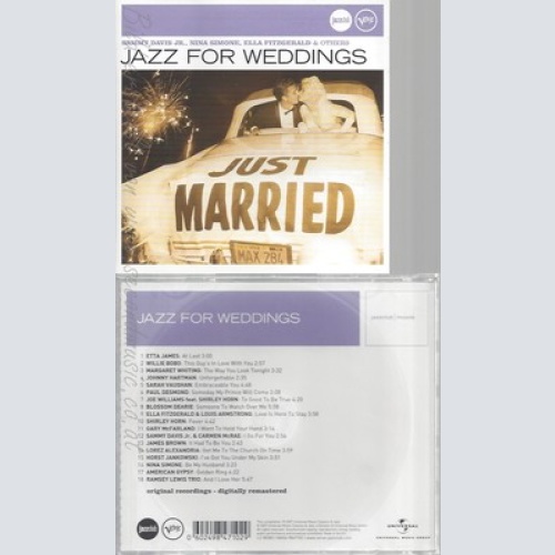 CD--VARIOUS -- -- JAZZ FOR WEDDINGS --