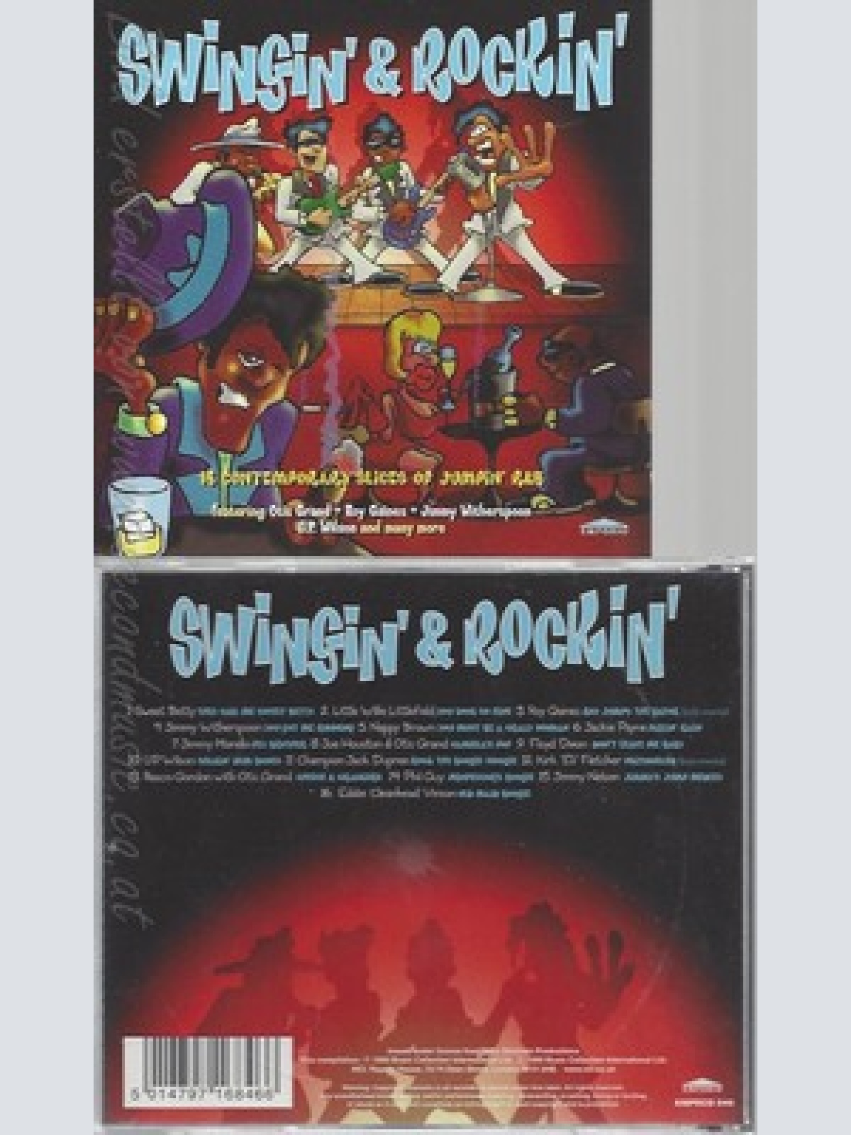 CD--VARIOUS -- -- SWINGING' & ROCKIN'