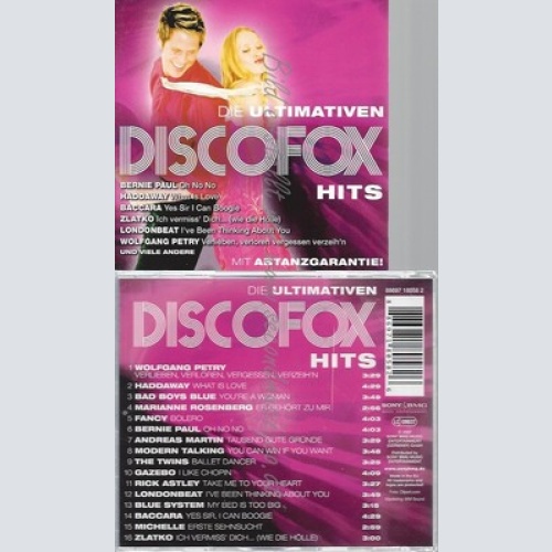 CD--VARIOUS -- -- DIE ULTIMATIVEN DISCOFOX HITS