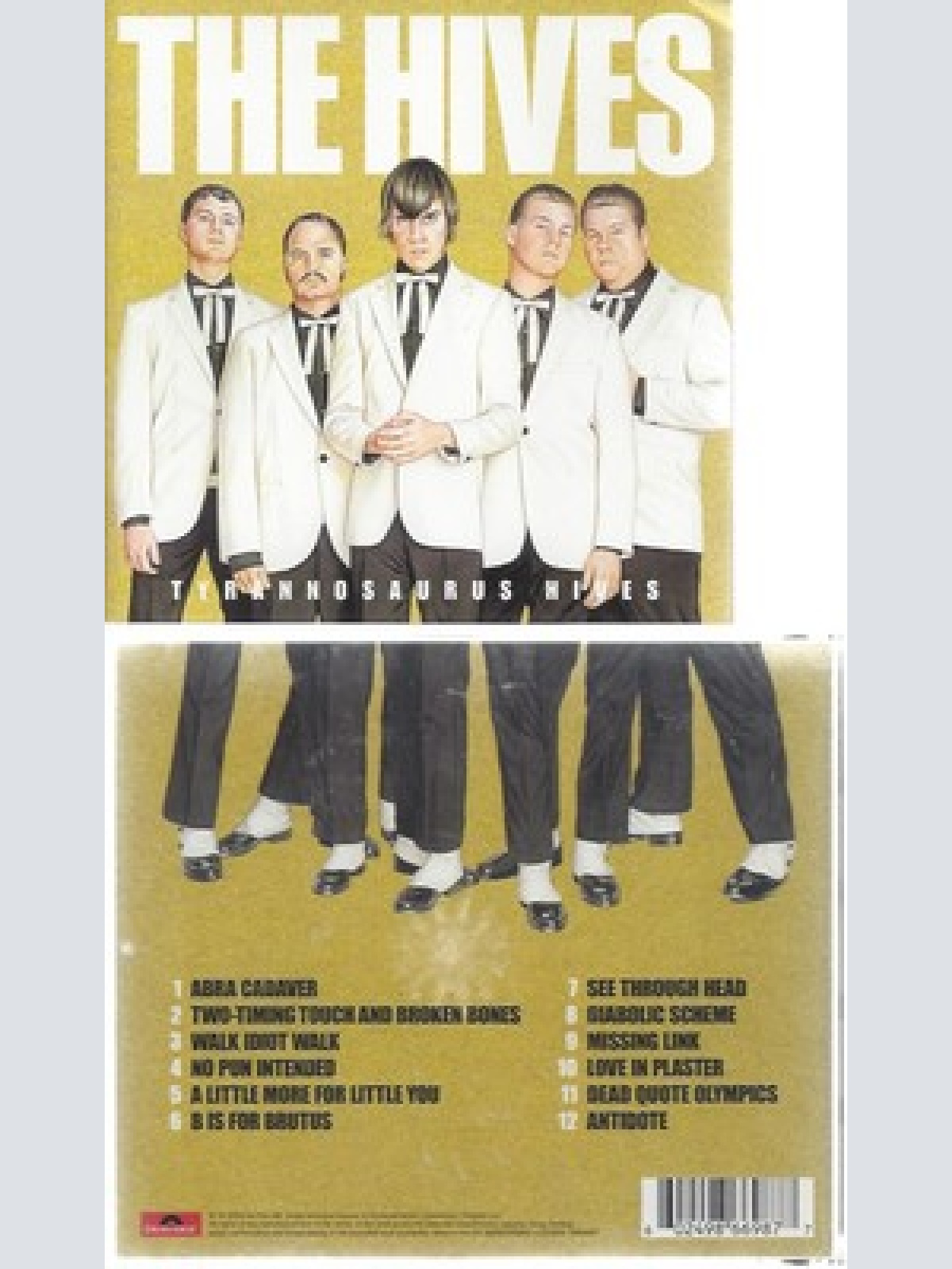 CD--THE HIVES -- -- TYRANNOSAURUS HIVES