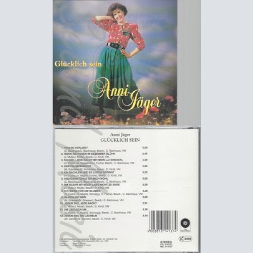CD--ANNI JAEGER -- GLUECKLICH SEIN
