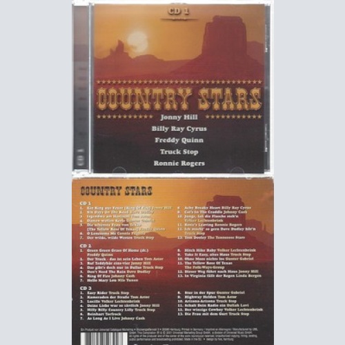 CD--VARIOUS -- --3CD SET -- COUNTRY STARS