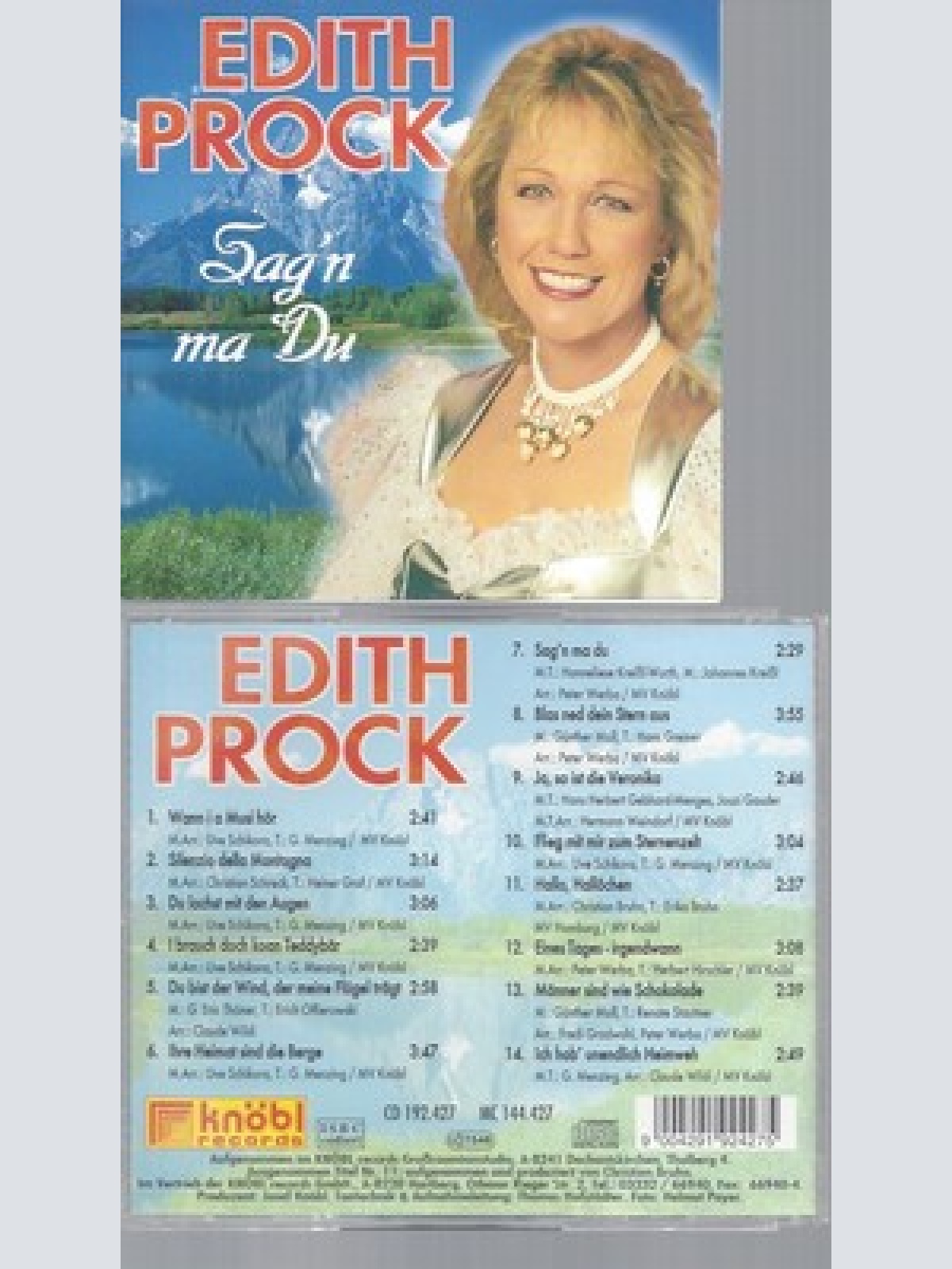 CD--EDITH PROCK -2000- -- SAG'N MA DU