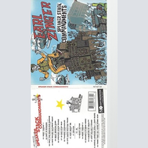 CD--EARL ZINGER -- -- SPEAKER STACK COMMANDMENTS