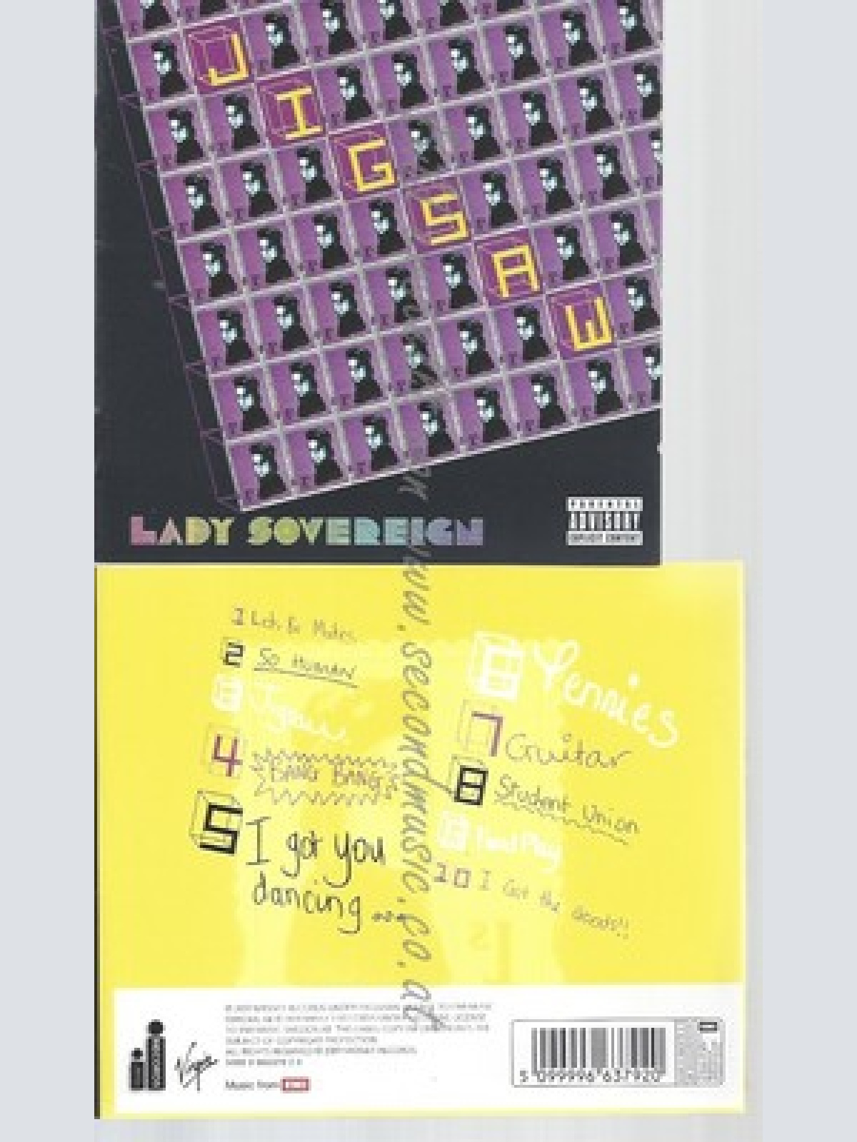 CD--LADY SOVEREIGN -- -- JIGSAW