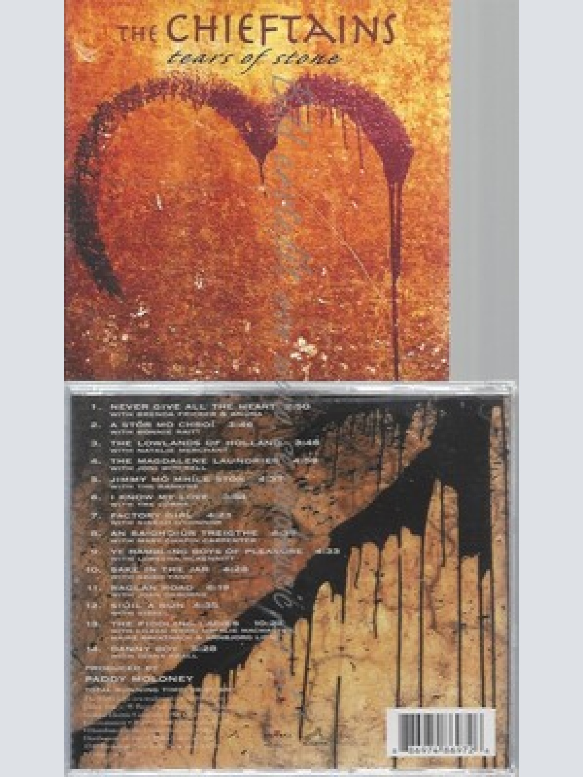 CD--THE CHIEFTAINS -- --- TEARS OF STONE