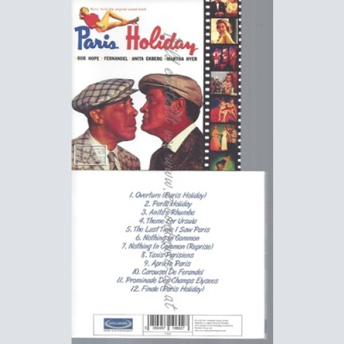 CD--ORIGINAL SOUNDTRACK -- --- PARIS HOLIDAY