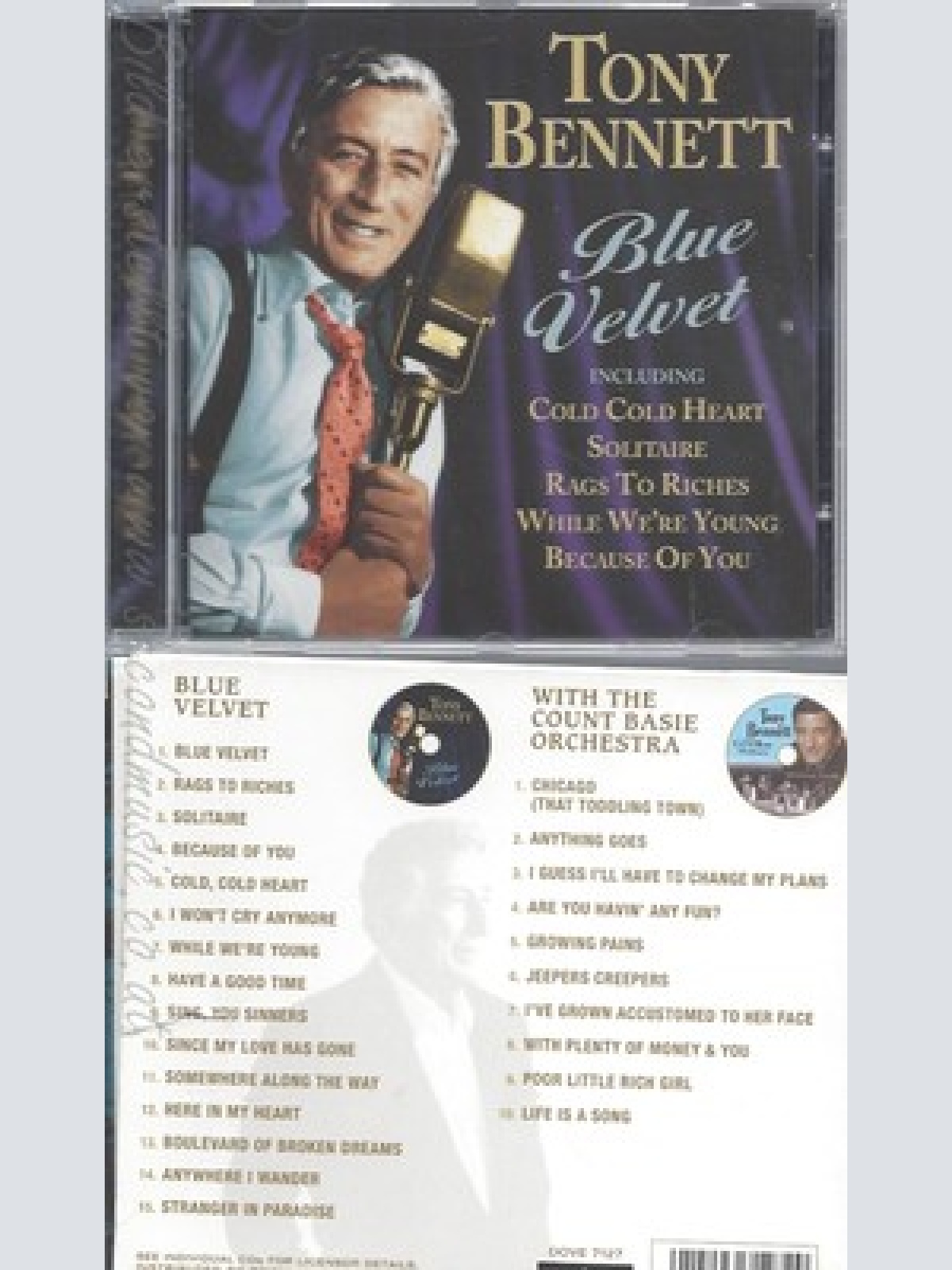 CD--TONY BENNETT -- -- DOVE COLLECTION --2CD
