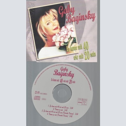 CD--GABY BAGINSKY -- --- ES KANN MIT 40 WIE MIT 20 SEIN