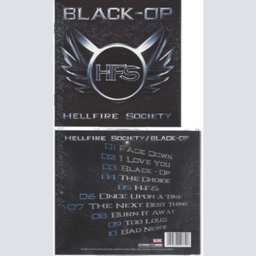 CD--HELLFIRE SOCIETY -- -- BLACK-OP