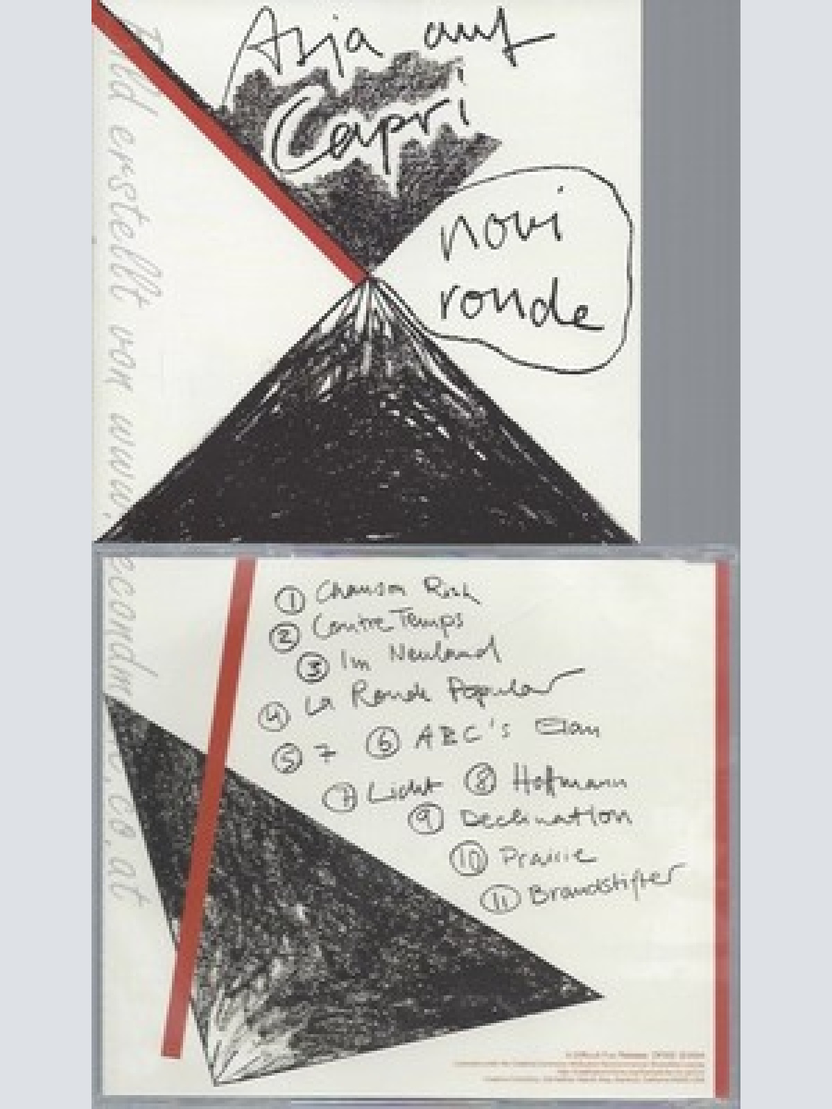 CD--ASJA AUF CAPRI --NOVI RONDE