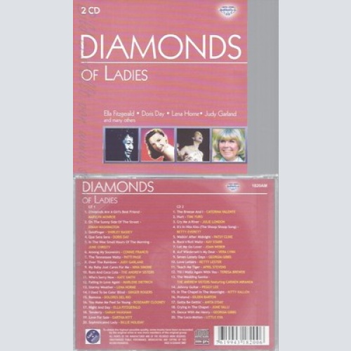 CD--VARIOUS -- --2 CD -- DIAMONDS OF LADIES