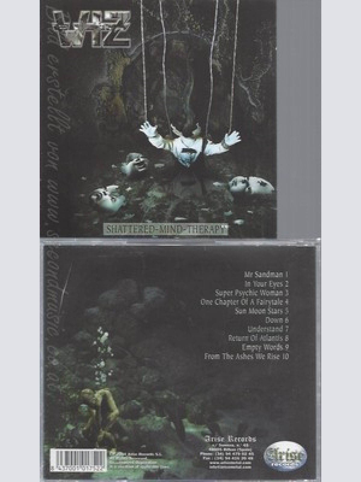CD--WIZ -- --- SHATTERED MIND THERAPY