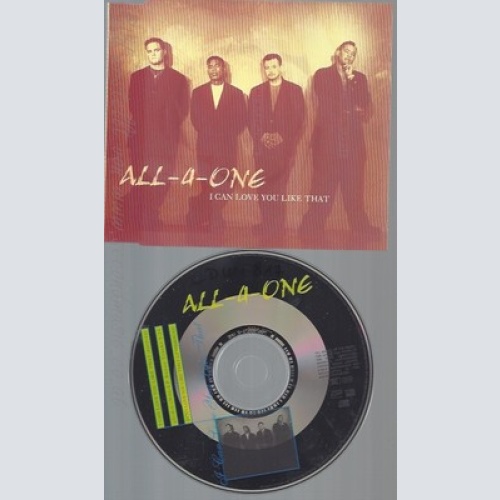 CD--ALL 4 ONE -- --- I CAN LOVE YOU LIKE THAT