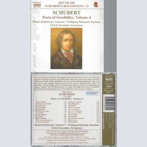 CD--HOLZMAIR, STEINBERGER, EISENLOHR UND FRANZ SCHUBERT -- -- -- DICHTER DER EMP