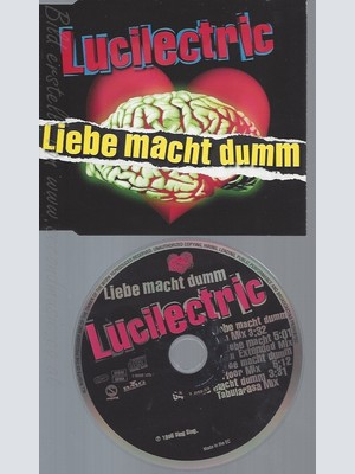 CD--LUCILECTRIC -- --- LIEBE MACHT DUMM