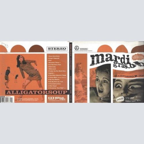 CD--MARDI GRAS BRASS BAND -- -- ALLIGATOURSOUP --