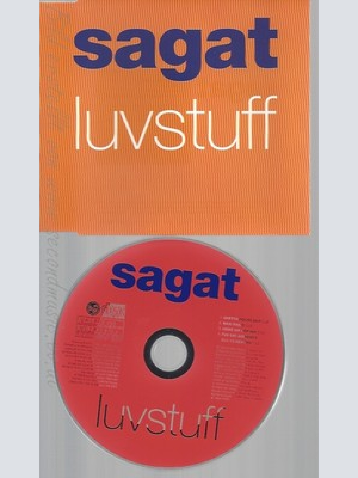 CD--SAGAT --LUVSTUFF--4 VERSIONS, 1994-