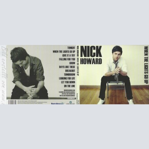 CD--NICK HOWARD--WHEN THE LIGHTS GO UP--DIGI