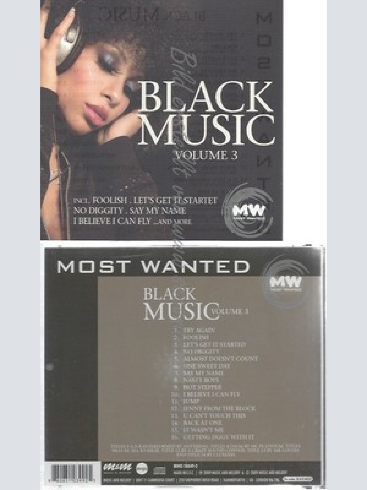 CD--VARIOUS -- -- BLACK MUSIC VOL.3