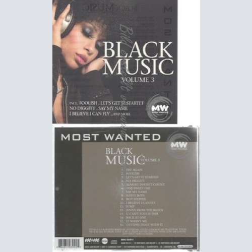CD--VARIOUS -- -- BLACK MUSIC VOL.3