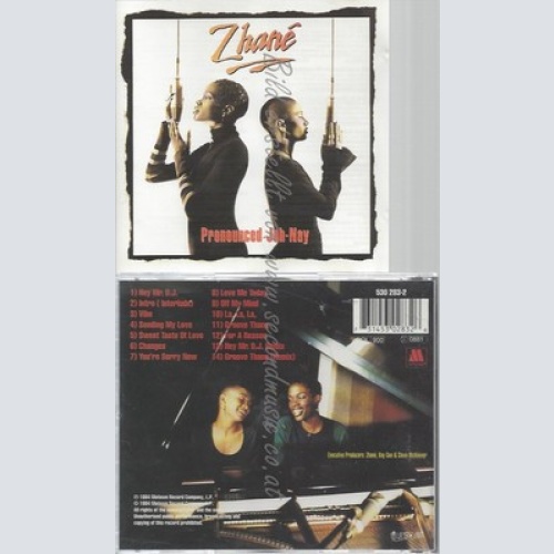 CD--ZHANE -- -- PRONOUNCED JAH-NAY
