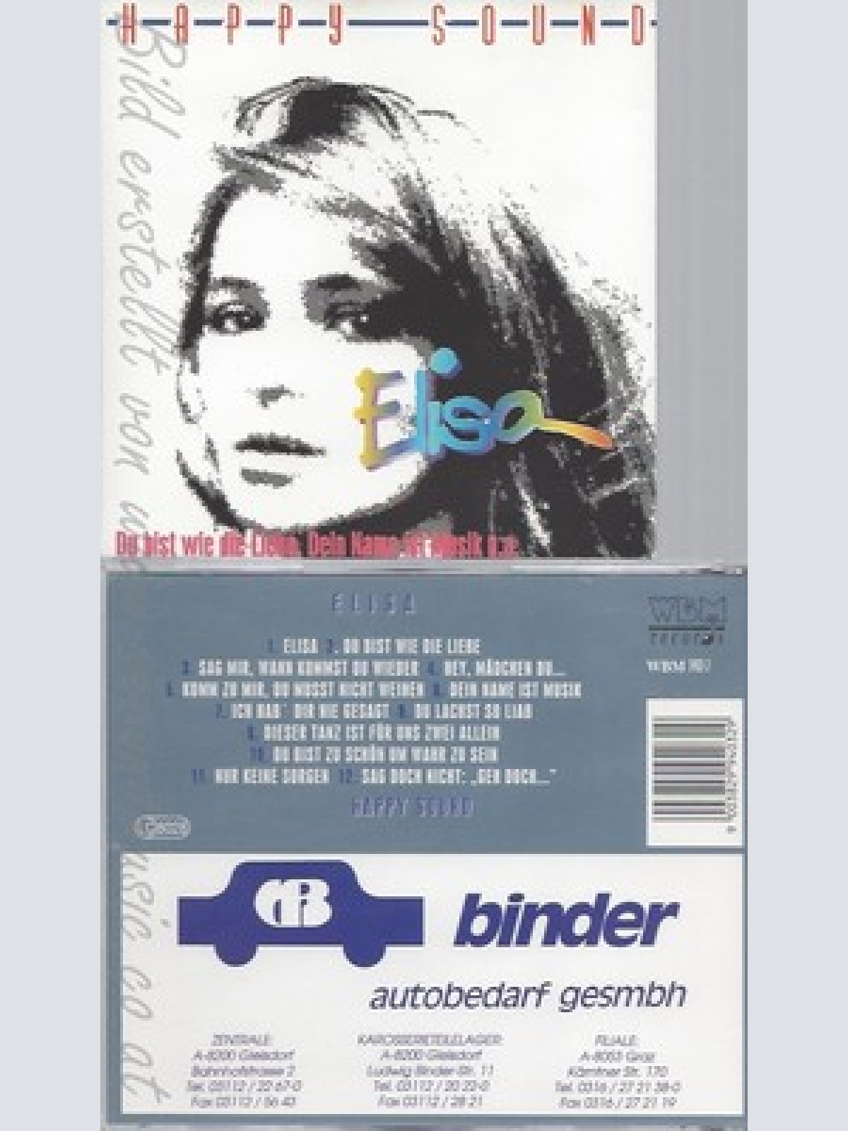 CD--ELISA--HAPPY SOUND