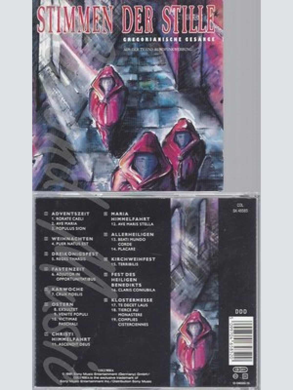 CD--ABBAYE DE SOLESMES -2005- -- CHANT GREGORIEN