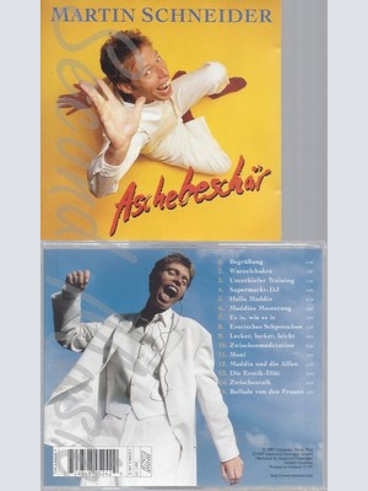 CD--MARTIN SCHNEIDER -1998- -- ASCHEBESCHAER