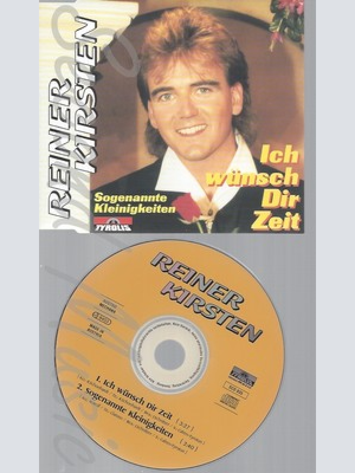 CD--REINER KIRSTEN -1998- - SINGLE -- ICH WUENSCH DIR ZEIT