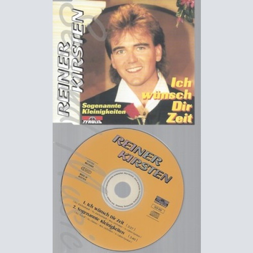 CD--REINER KIRSTEN -1998- - SINGLE -- ICH WUENSCH DIR ZEIT