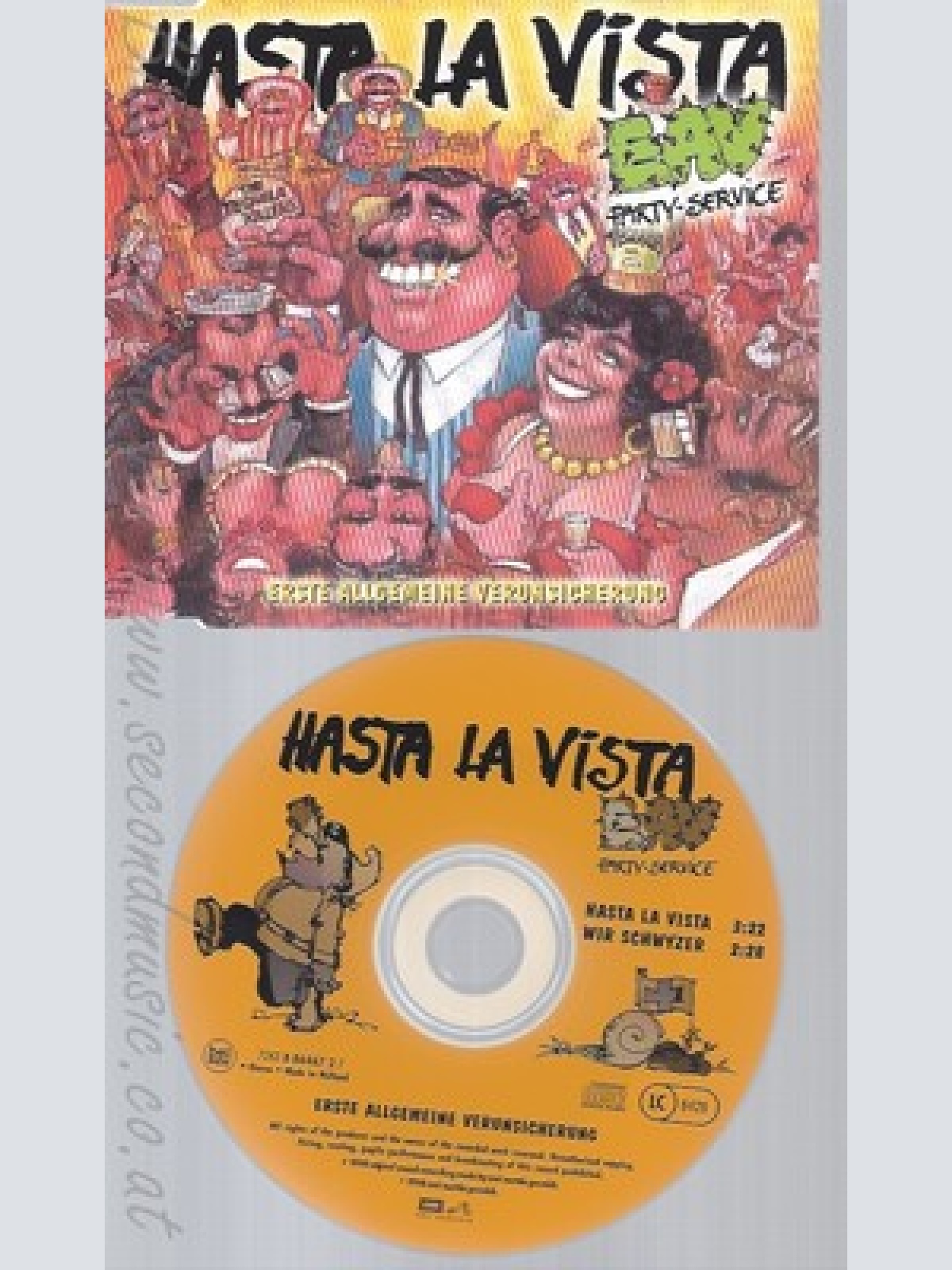CD--EAV -- --- HASTA LA VISTA--ERSTE ALLGEMEINE VERUNSICHERUNG