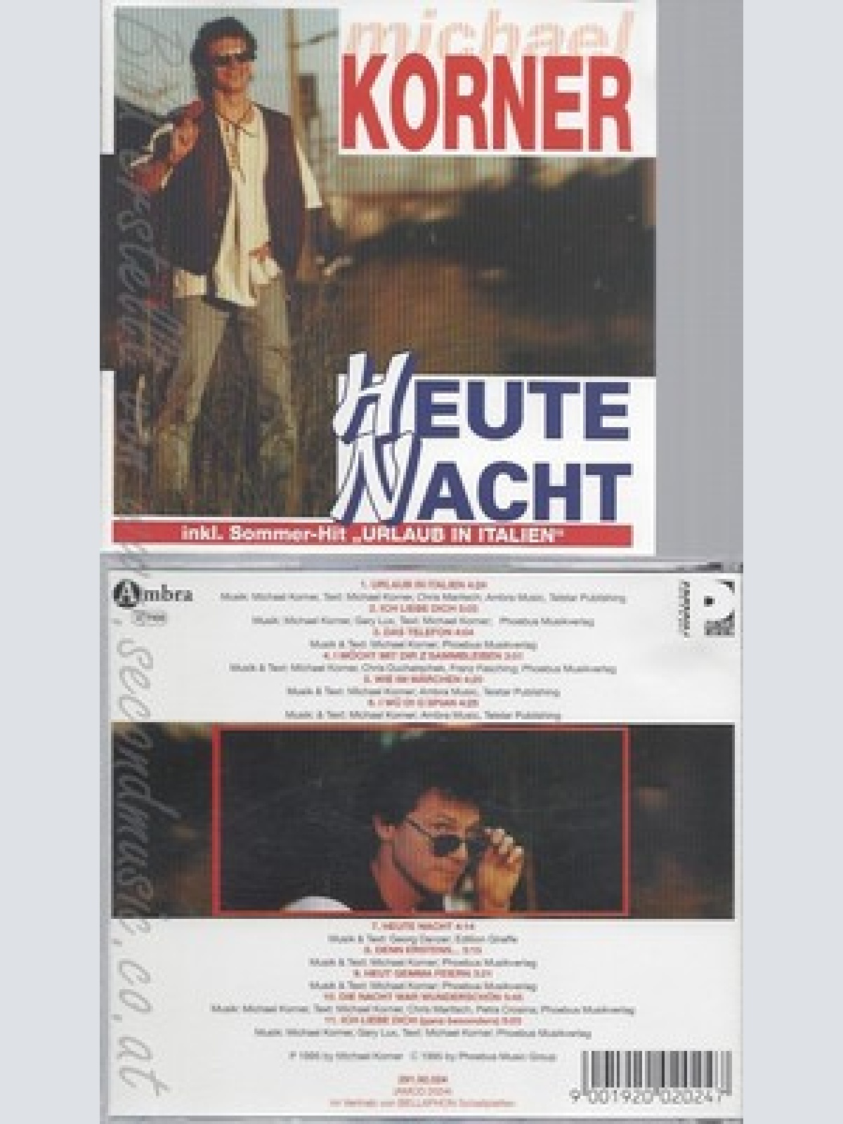 CD--MICHAEL KORNER - -- HEUTE NACHT