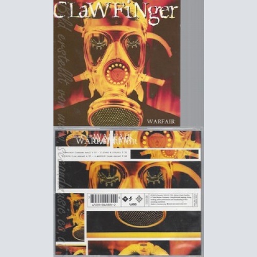 CD--CLAWFINGER - SINGLE -- WARFAIR --