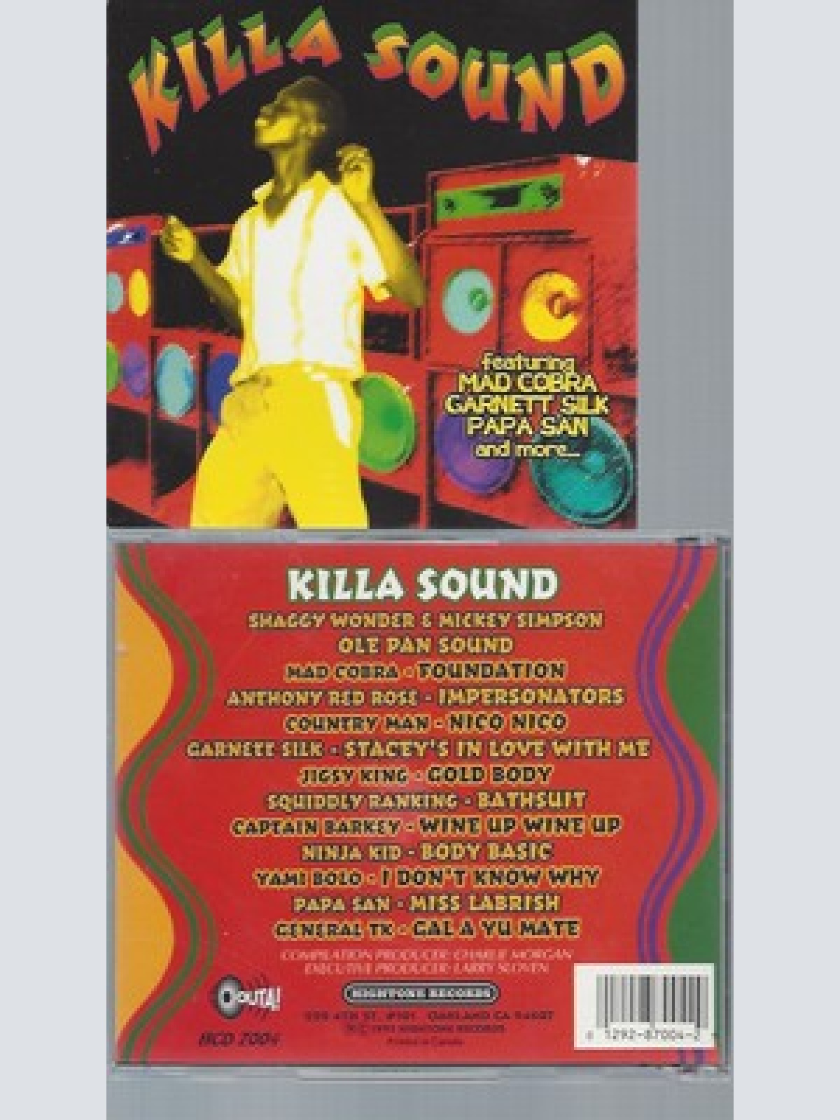 CD--Mad Cobra , Garnett Silk a.M --- Va und Killa Sound