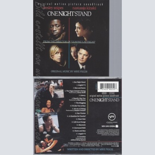 CD--MIKE FIGGIS - - SOUNDTRACK -- ONE NIGHT STAND