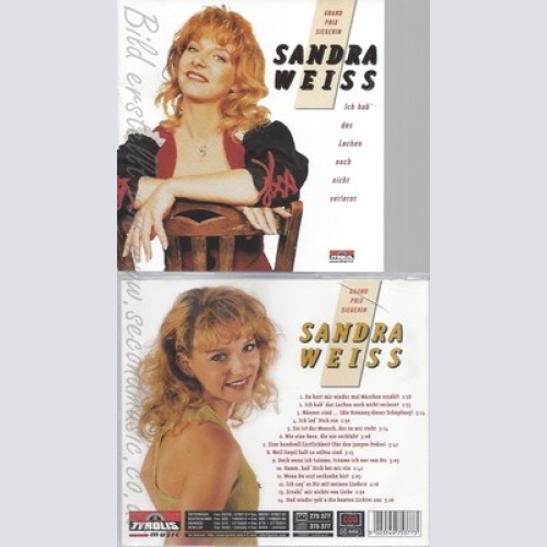 CD--SANDRA WEISS - -- ICH HAB' DAS LACHEN NOCH NICHT VERLERNT